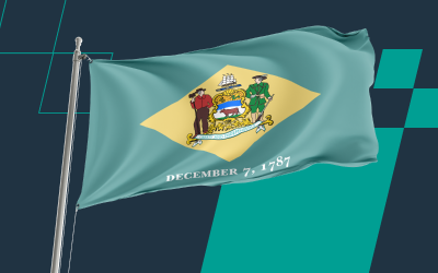 delaware state flag cluster image